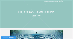 Desktop Screenshot of lilianholm.com